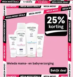 Etos Weleda mama en babyverzorging aanbieding
