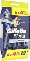 Bol.com Gillette Blue3 Wegwerpmesjes Mannen - 12 stuks aanbieding