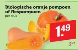 Coop Biologische oranje pompoen aanbieding