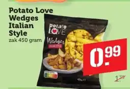 Coop Potato Love Wedges Italian Style aanbieding