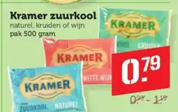 Coop Kramer zuurkool aanbieding