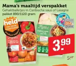 Coop Mama's maaltijd verspakket aanbieding