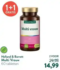 Holland & Barrett Multi Vrouw aanbieding