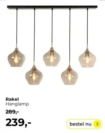 Lampidee Rakel aanbieding