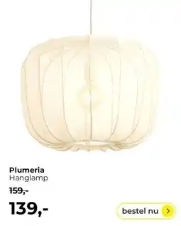 Lampidee Plumeria aanbieding