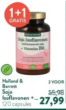 Holland & Barrett Soja Isoflavonen + Vitamine B6 aanbieding