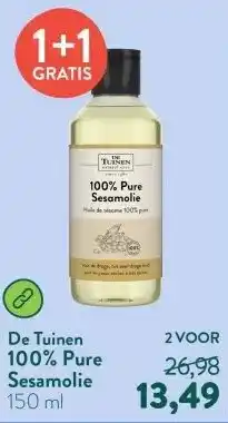 Holland & Barrett 100% Pure Sesamolie aanbieding