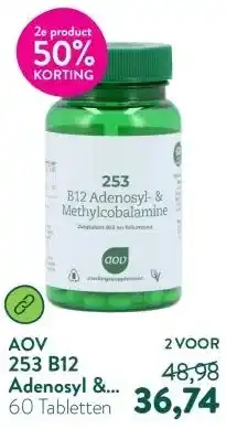 Holland & Barrett 253 B12 Adenosyl & Methylcobalamine aanbieding