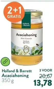 Holland & Barrett Acaciahoning aanbieding
