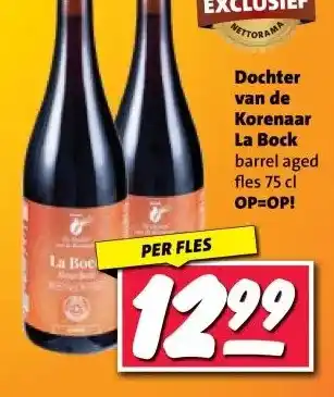 Nettorama Dochter van de Korenaar La Bock barrel aged aanbieding