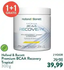 Holland & Barrett Premium BCAA Recovery Tropical aanbieding