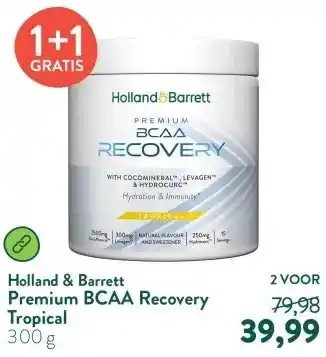 Holland & Barrett Premium BCAA Recovery Tropical aanbieding