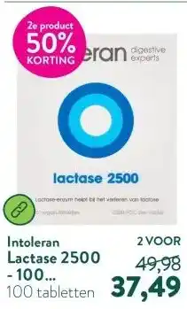 Holland & Barrett Lactase 2500 - 100 tabletten aanbieding