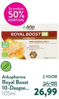 Holland & Barrett Royal Boost 10-Daagse Kuur 7+3 gratis Bio 105ml aanbieding