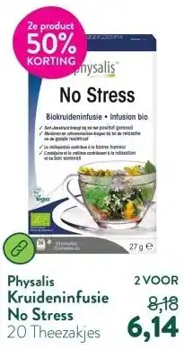 Holland & Barrett Kruideninfusie No Stress aanbieding