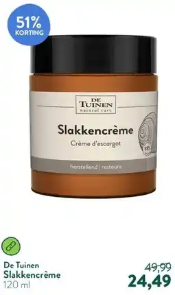 Holland & Barrett Slakkencrème aanbieding