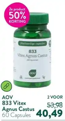 Holland & Barrett 833 Vitex Agnus Castus aanbieding