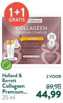Holland & Barrett Collageen Premium Complex Ananassmaak - 30 shots aanbieding