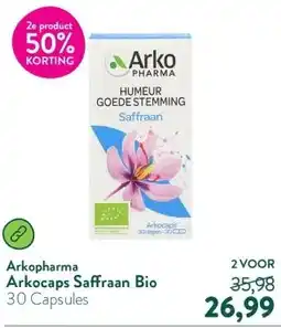 Holland & Barrett Arkocaps Saffraan Bio aanbieding