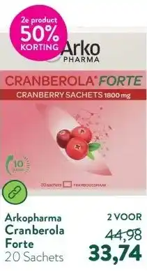 Holland & Barrett Cranberola Forte aanbieding