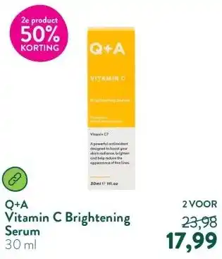 Holland & Barrett Vitamin C Brightening Serum aanbieding