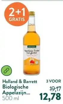 Holland & Barrett Biologische Appelazijn Troebel Gember aanbieding