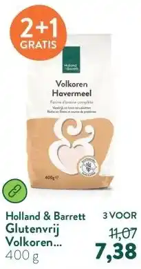 Holland & Barrett Glutenvrij Volkoren Havermeel aanbieding