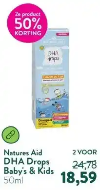 Holland & Barrett DHA Drops Baby's & Kids aanbieding