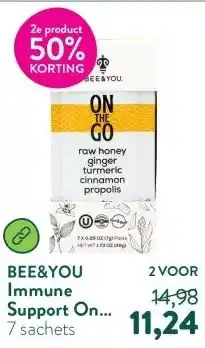 Holland & Barrett Immune Support On The Go - 7 sachets aanbieding