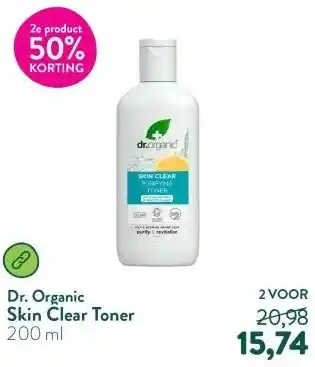 Holland & Barrett Skin Clear Toner aanbieding