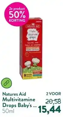 Holland & Barrett Multivitamine Drops Baby's & Kids aanbieding