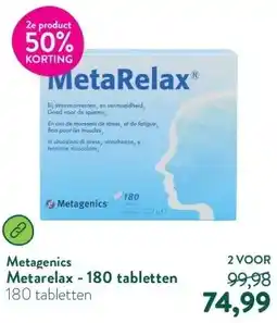 Holland & Barrett Metarelax - 180 tabletten aanbieding
