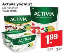 Coop Activia yoghurt aanbieding