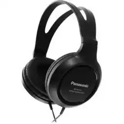 Amazon Panasonic RP-HT161E-K HiFi-hoofdtelefoon - 2m lange kabel, 10-27.000Hz, 30mm converter, zwart aanbieding