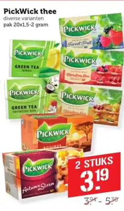 Coop Pickwick thee aanbieding