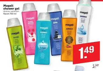 Coop Magali shower gel aanbieding