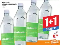 Coop Vintastic schoonmaakazijn aanbieding