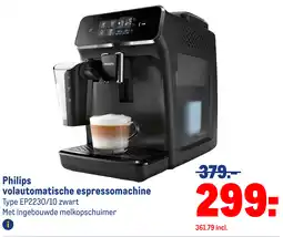 Makro Philips volautomatische espressomachine aanbieding