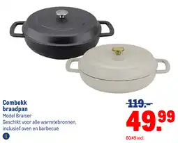 Makro Combekk braadpan aanbieding