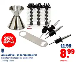 Makro Alle cocktail- of baraccessoires aanbieding
