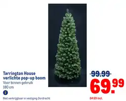 Makro Tarrington House verlichte pop-up boom aanbieding