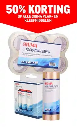 Makro Op alle sigma plak- en kleefmiddelen aanbieding