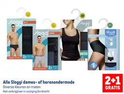 Makro Alle Sloggi dames- of herenondermode aanbieding