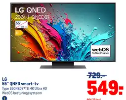 Makro LG 55" QNED smart-tv aanbieding