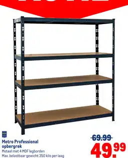 Makro Metro Professional opbergrek aanbieding