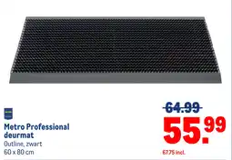Makro Metro Professional deurmat aanbieding