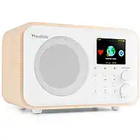 MediaMarkt AUDIZIO Vicenza dab en internet radio Wit aanbieding