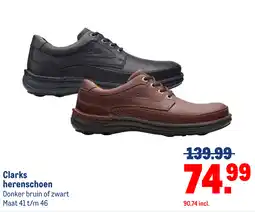 Makro Clarks herenschoen aanbieding
