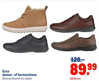 Makro Ecco dames- of herenschoen aanbieding
