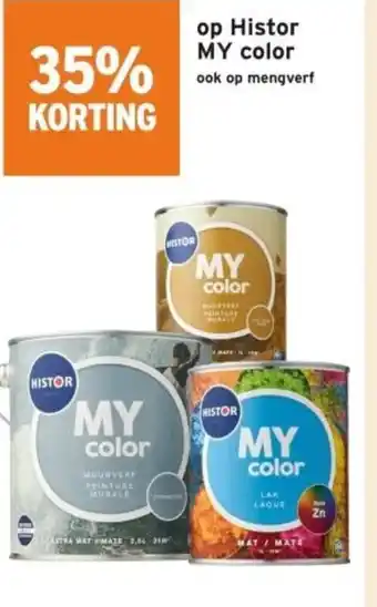 GAMMA Op Histor my color aanbieding